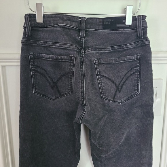 William Rast Mid-Rise Slim Leg Charcoal Gray Jeans 6 - Picture 5 of 7